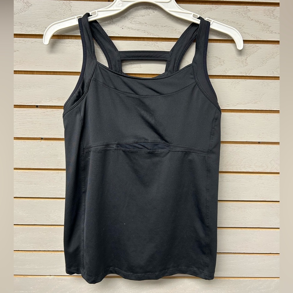 Athleta Black Racerback Tank